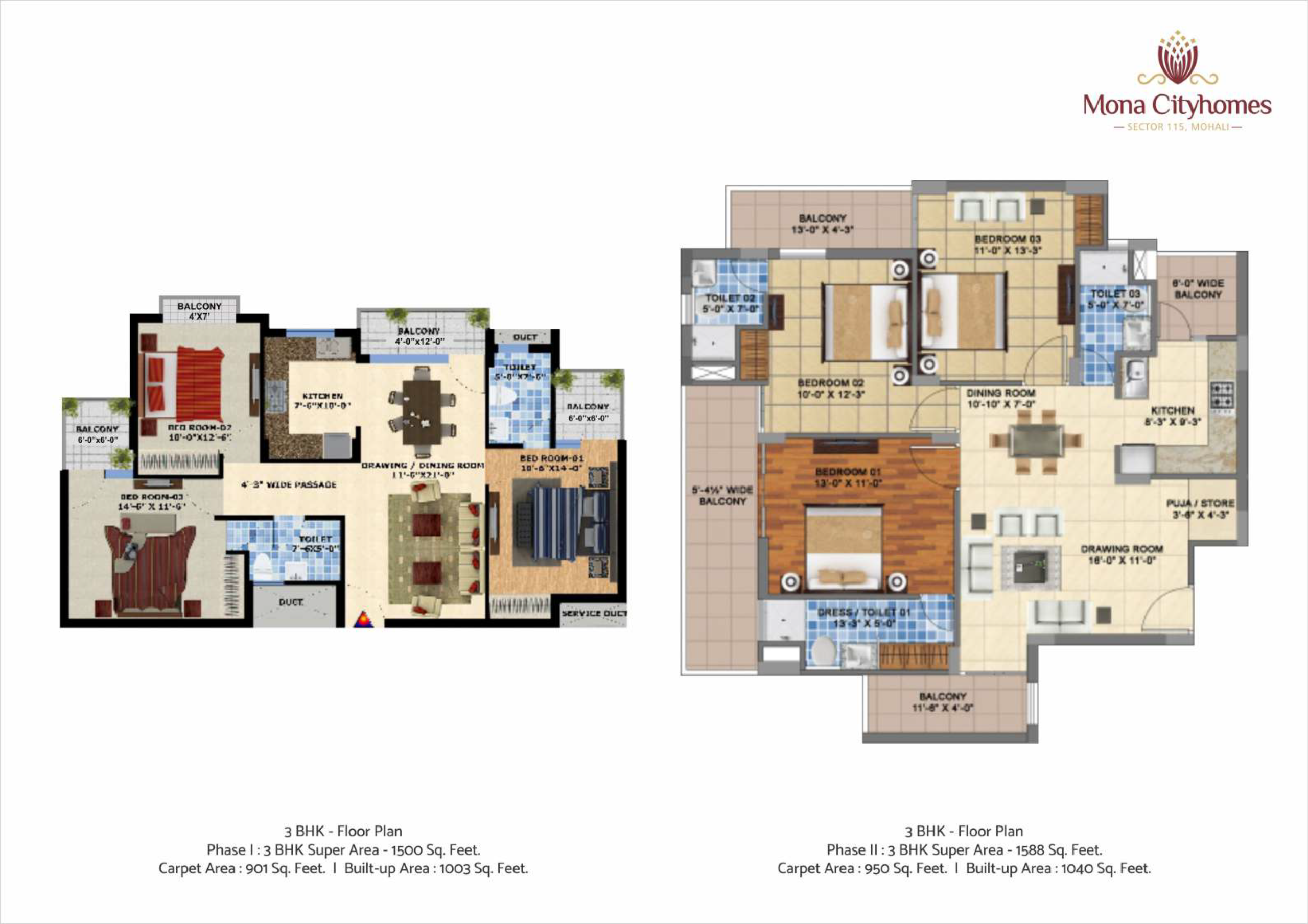 Premium Ready-to-Move Apartments | Mona Cityhomes Mohali